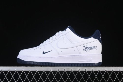 Nike Air Force 1'07 Low White Blue Casual Sneakers - ZH0316-119