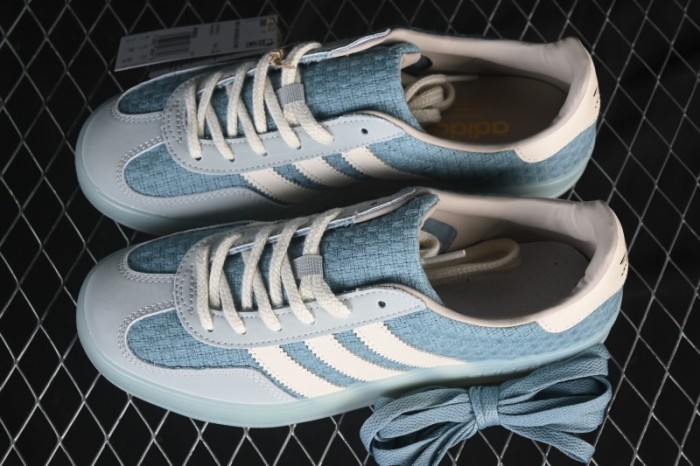 Adidas Originals Gazelle Indoor Retro Casual Slip-Resistant Wear-Resistant Low-Top Skate Shoes - JR8852