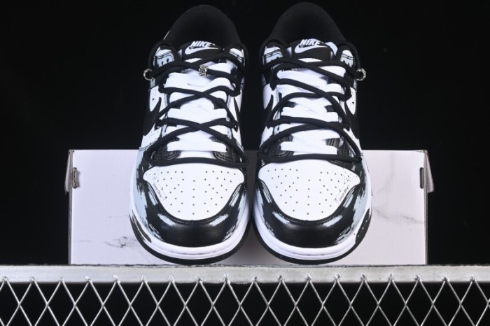 Nike SB Dunk Low Strap Custom Low-Top Casual Skate Shoes - DD1391-100