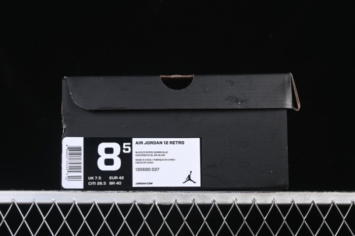 Nike Air Jordan 12 Retro Gamma Blue Basketball Shoes - 130690-027