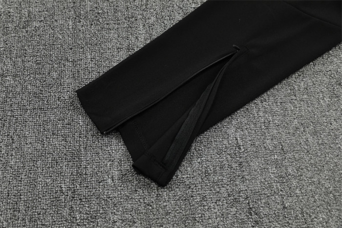 Player Version 25/26 Liverpool Green AD on Both Sleeves Half Zipper Jacket+Long Pants