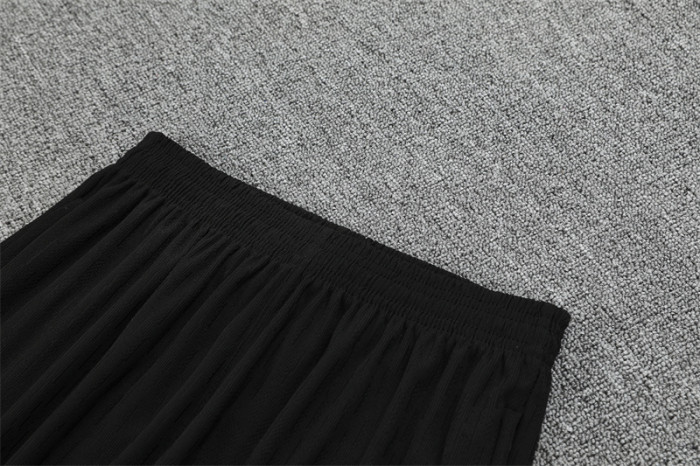 Player Version 25/26 Chelsea Black T90 Half Zipper Jacket+Long Pants