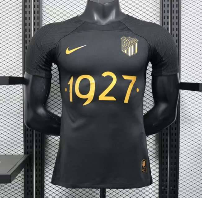 Player Version 25/26 Al-Ahli Champion Black Jersey