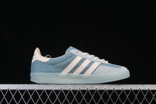 Adidas Originals Gazelle Indoor Retro Casual Slip-Resistant Wear-Resistant Low-Top Skate Shoes - JR8852