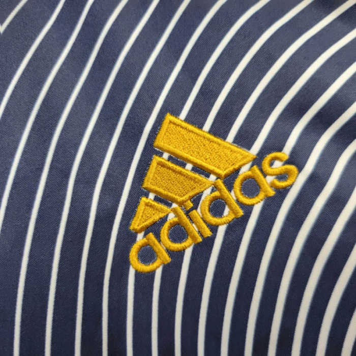 2025 France Jacket Blue/White Stripe Windbreaker