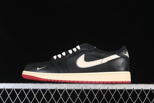 Nike Nigel Sylvester x Air Jordan 1 Low Lifestyle Casual Skate Shoes - IB8958-001