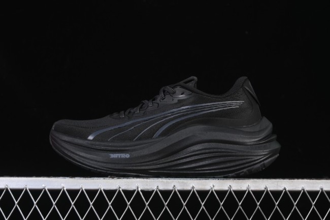 Puma MagMax Nitro Low-Top Casual Running Shoes with Comfort, Slip-Resistance, and Durability - 310088-10