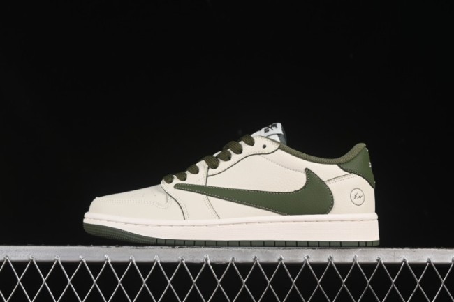 Nike Travis Scott x Fragment Design x Air Jordan 1 Low OG SP AJ1 Low-top Casual Sneakers - LK1099-063