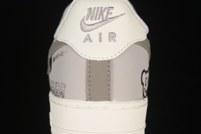 Nike Air Force 1'07 Low Smiling Bear Casual Sneakers - DB3301-881