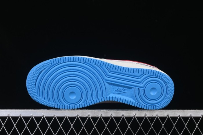 Nike Air Force 1'07 Low Gucci Collaboration White Red Blue Low-Top Casual Sneakers - SC0601-572