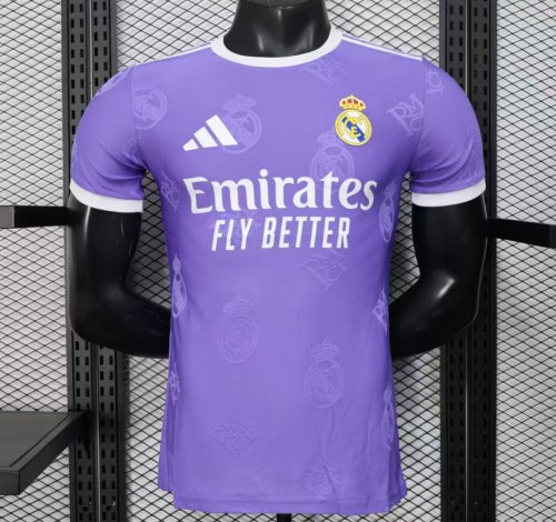 Player Version 25/26 Real Madrid Purple Special Jersey