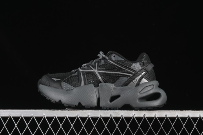 New York Yankees MLB Dome Runner Thick Sole Hollow Out Height Increasing Casual Running Shoes - 3ARND015N50BKS