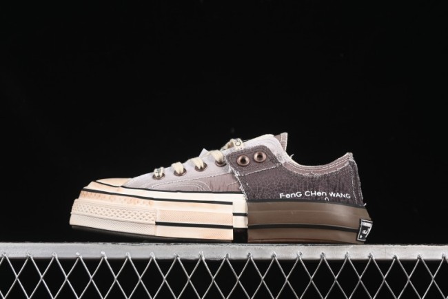 Converse Chuck 70 Low Feng Chen Wang Collaboration Deconstructed Canvas Sneakers - A15741C