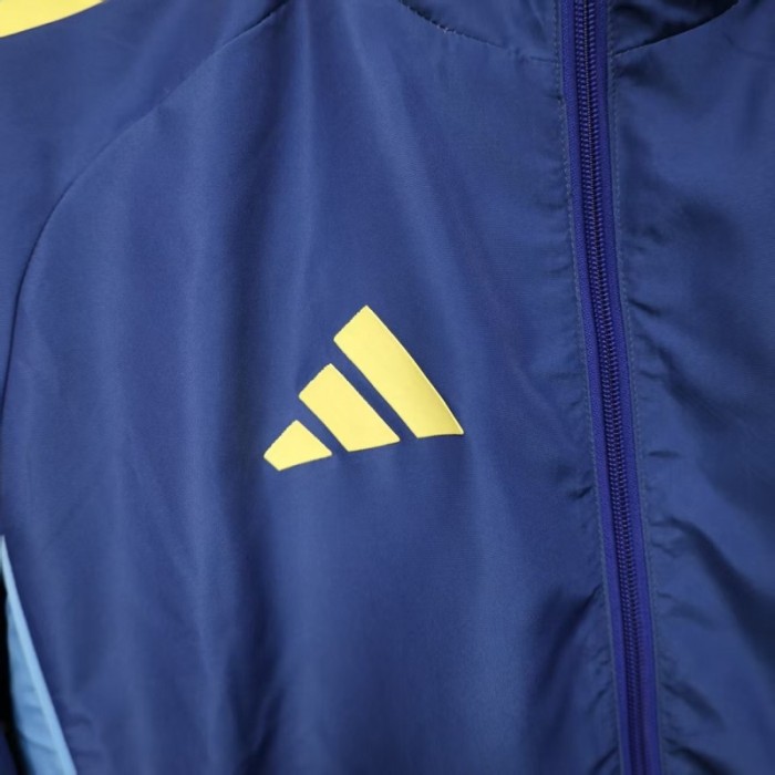 25/26 Club America Blue Windbreaker (with Inner Lining)