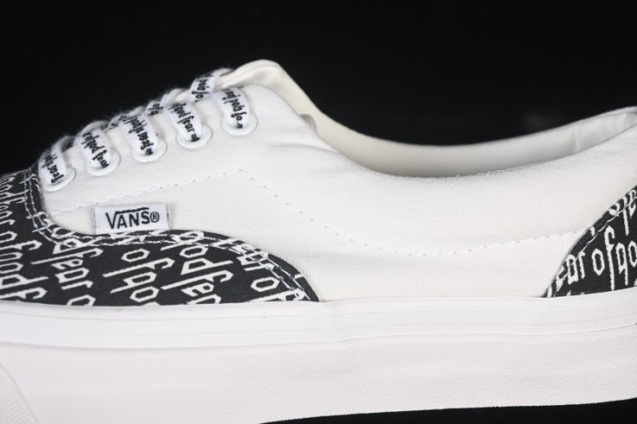 Vans Era 44 Low-Top Casual Skate Shoes with All-Over Logo Print - VN0A3MQ5PZP1