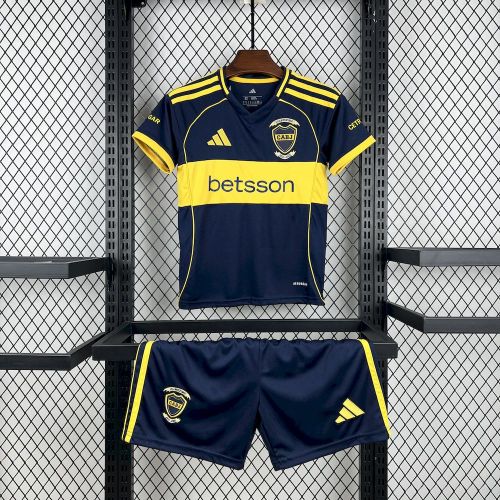 2025/26 Kids Boca Juniors Home Kit