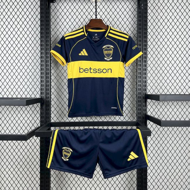 2025/26 Kids Boca Juniors Home Kit