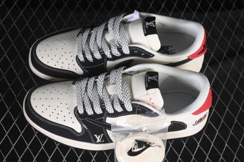 Nike Travis Scott x Fragment Design x Air Jordan 1 Low OG SP AJ1 Low Top Casual Skate Shoes - ZH2598-162