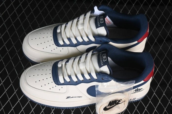 Nike Air Force 1'07 Low Casual Sneakers with Full-Length Air Cushion - XD2588-604