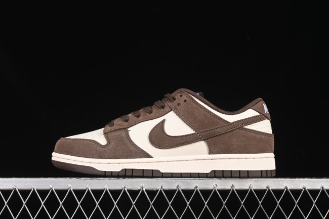Nike SB Dunk Low White Mocha Low-Top Casual Skate Shoes - FQ8249-104