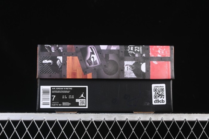 Nike Air Jordan 10 Retro Shadow Grey Basketball Shoes - HJ6779-001