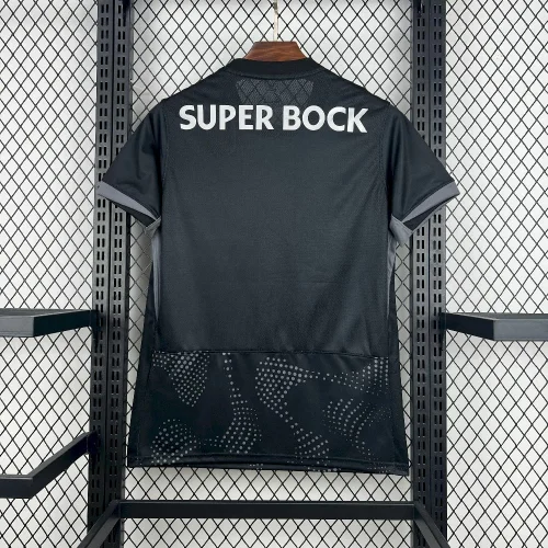 2025/26 Sporting CP Black Away Jersey