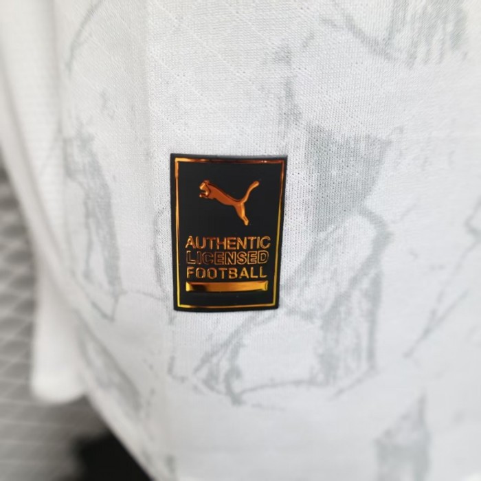 Player Version 25/26 Manchester City Away Long Sleeve Jersey