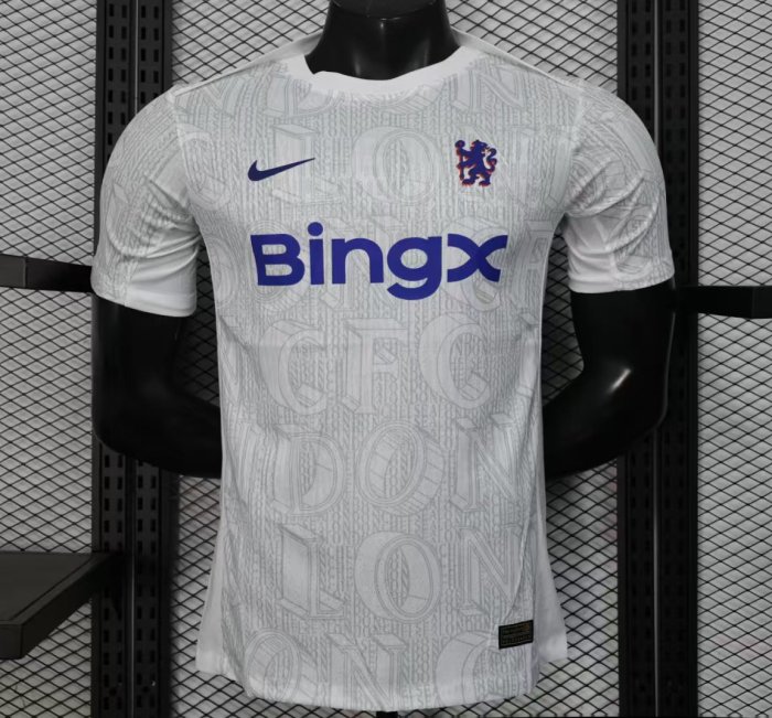 Player Version 25/26 Chelsea White Pre-Match Jersey