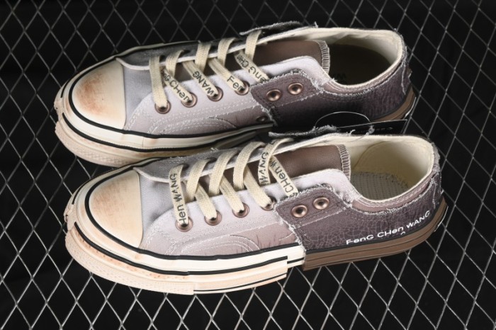 Converse Chuck 70 Low Feng Chen Wang Collaboration Deconstructed Canvas Sneakers - A15741C