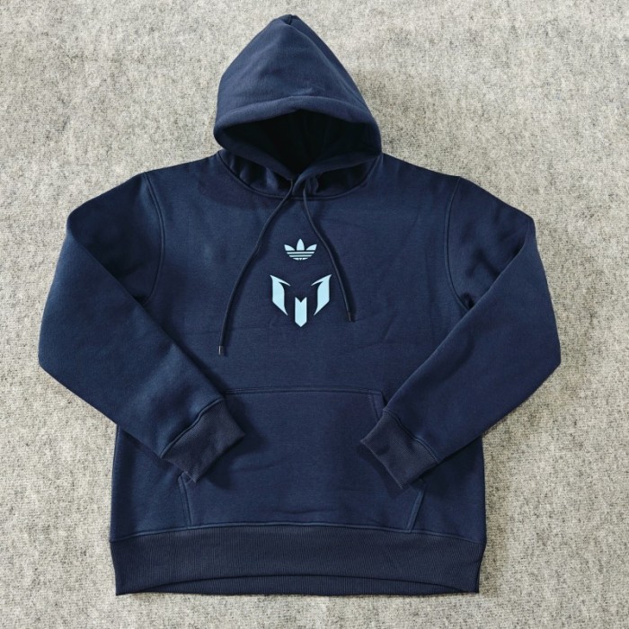 25/26 Inter Miami Messi Fleece-lined Hoodie 9 Color Full Zipper Jacket + Long Pants