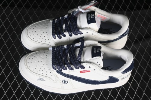 Nike Travis Scott x Fragment Design x Air Jordan 1 Low OG SP AJ1 Low-top Casual Sneakers - JW1188-148