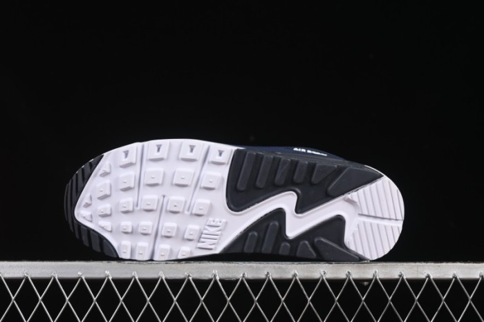 Nike Air Max 90 Retro Running Shoes with Visible Air Cushion - AJ1285-101