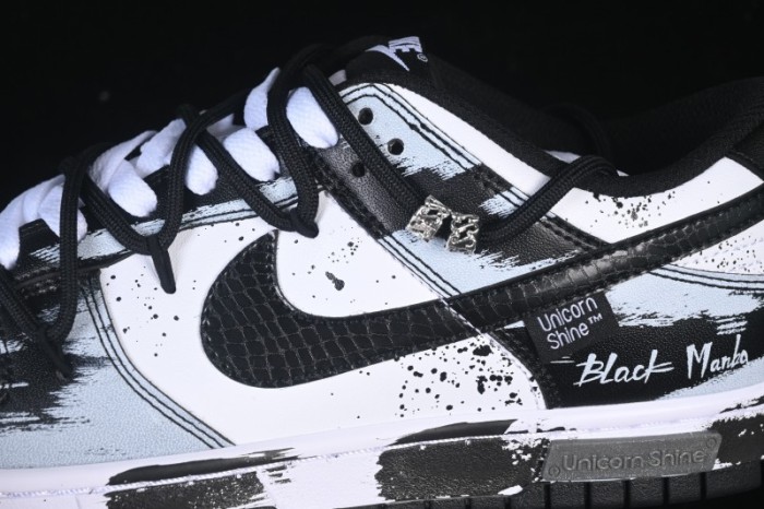 Nike SB Dunk Low Strap Custom Low-Top Casual Skate Shoes - DD1391-100