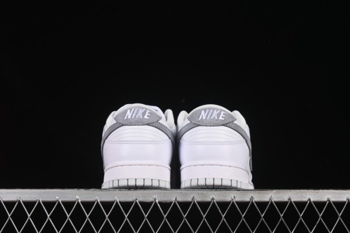 Nike SB Dunk Low White Grey Low-Top Casual Skate Shoes - IH0632-141