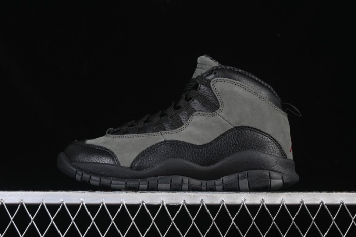 Nike Air Jordan 10 Retro Shadow Grey Basketball Shoes - HJ6779-001