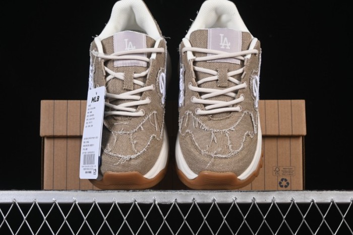 Adidas NY MLB Bigball Chunky Vintage Cursive Height-Increasing Thick Sole Running Shoes - 3ASHVT25N07BGS