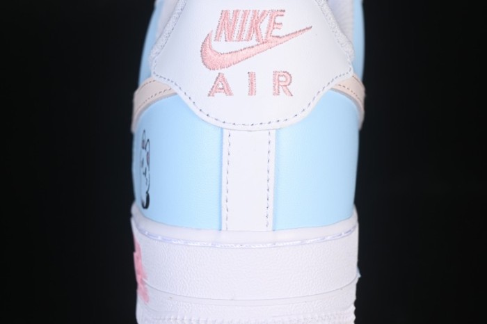Nike Air Force 1 '07 Low Casual Sneakers with Custom Design - ZH0316-107