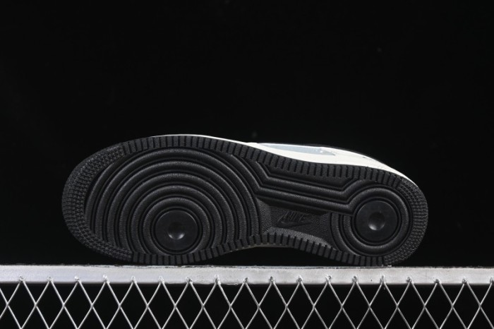 Nike Air Force 1'07 Low Gucci Collaboration White Gray Black Casual Sneakers - YF9511-808