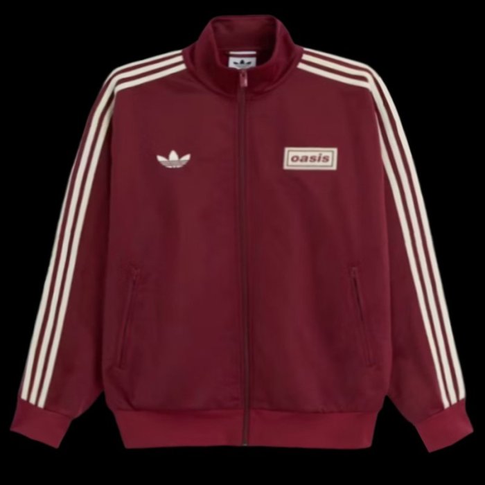 adidas x Oasis Tour Firebird Track Top Noble Maroon