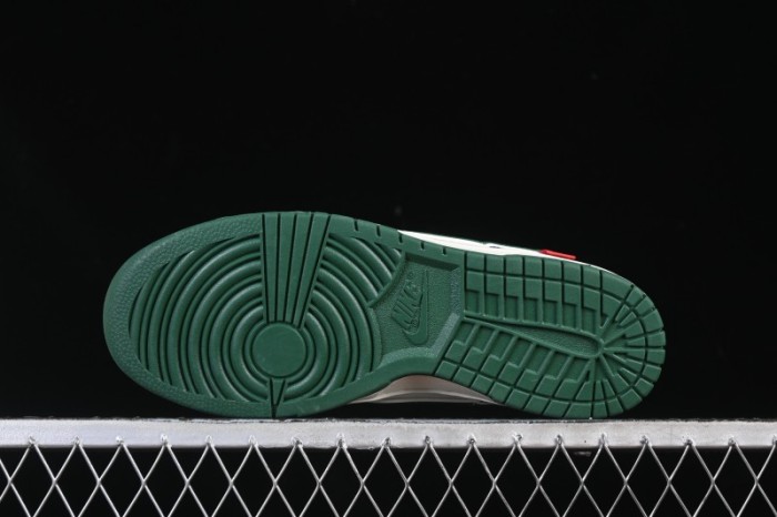 Nike SB Dunk Low BAPE Collaboration White Army Green Anniversary High-End Custom Low-Top Casual Skate Shoes - SC0601-465