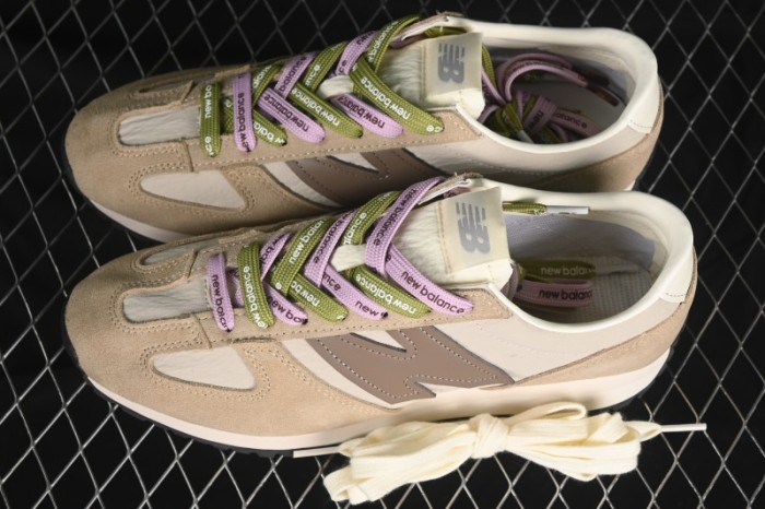 New Balance 471 Series Fabric and Split Leather Casual Lifestyle Shoes - U471AI