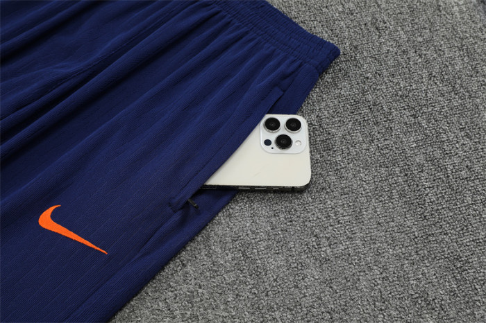 25/26 Barcelona Blue Orange Camouflage T90 Short Sleeve Jersey+Shorts