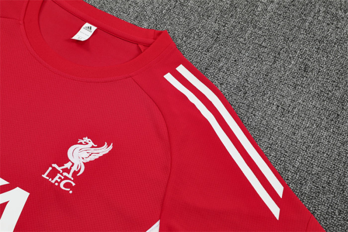 25/26 Liverpool Red  Short Sleeve Jersey+Shorts