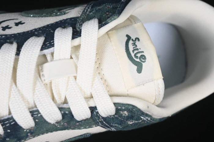 Nike SB Dunk Low Military Green Woven Custom Low-Top Casual Skate Shoes - SC0601-464