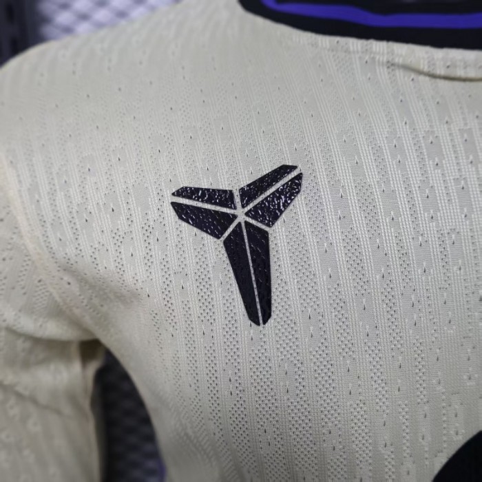 Player Version 25/26 Barcelona  Away Long Sleeve Jersey