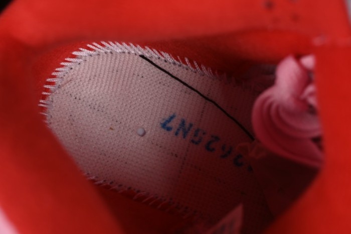 Awake NY Air Jordan 5 Retro Sneakers with Arctic Pink Colorway and Awake NY Logo Mesh - DV4982-600