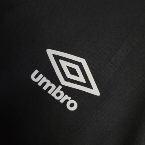 25/26 Santos Jacket Black Windbreaker