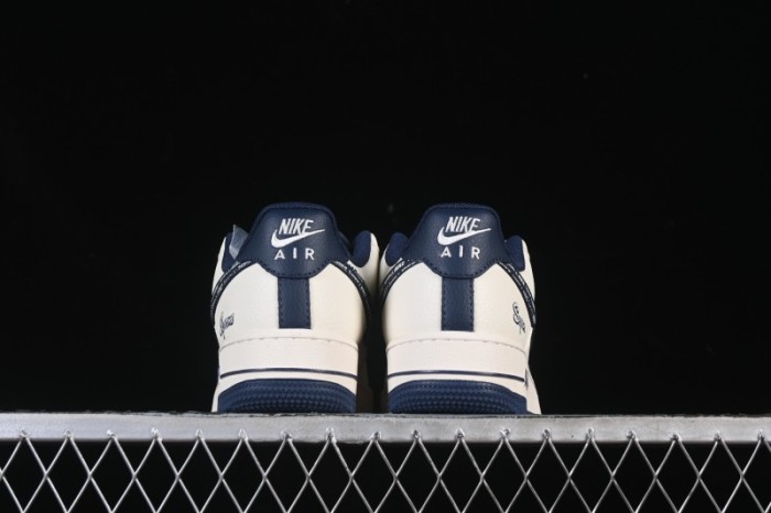 Nike Air Force 1'07 Low Collaboration Beige Camouflage Red Blue Hook Casual Skate Shoes - XD2588-609