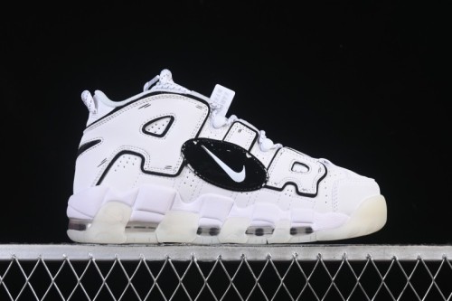 Nike Air More Uptempo Retro High-Top Basketball Shoes - DQ5014-100