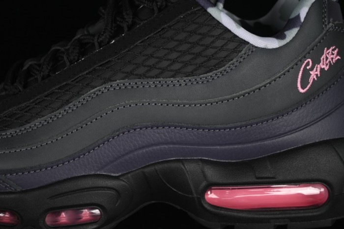 Nike Air Max 95 Retro Cushioned Running Shoes with Air-Sole Unit - FB2709-001